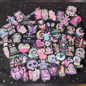 Whimsigoth/ Witchy/ Dark Humor Sticker Pack